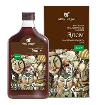 Бальзам на меду "Эдем", 250 мл., Алтай Селигор