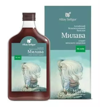 Бальзам на меду "Милава", 250 мл., Алтай Селигор