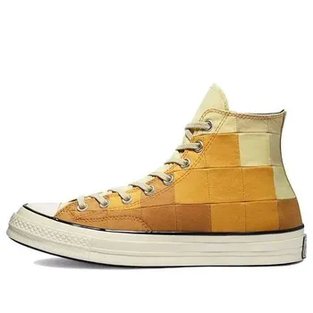 Кроссовки chuck 70 high 'plant color patchwork - gravel egret' Converse, белый