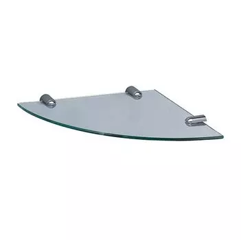 Полка стеклянная угловая WasserKRAFT