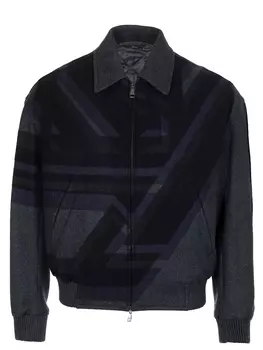 Бомбер шерстяной утепленный BRIONI
