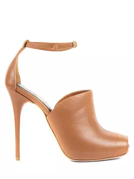 Босоножки кожаные ALEXANDER MCQUEEN