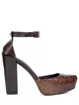 Босоножки кожаные BRUNELLO CUCINELLI