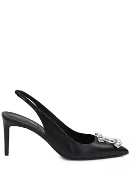 Босоножки кожаные S.FERRAGAMO
