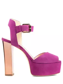Босоножки замшевые GIUSEPPE ZANOTTI