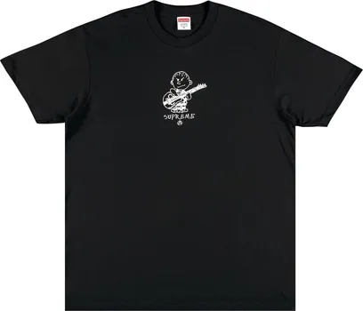 Футболка Supreme Rocker Tee 'Black', черный