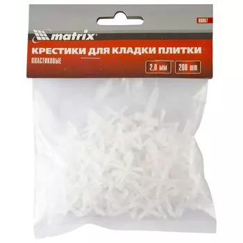 Крестики, 2.0 мм, для кладки плитки, 200 шт