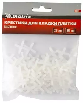 Крестики, 3.0 мм, для кладки плитки, 150 шт