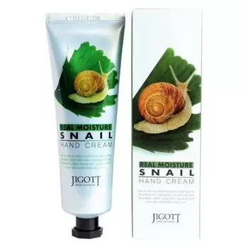 Крем для рук с экстрактом слизи улитки Real Moisture