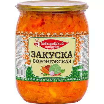 Закуска Давыдовский продукт Воронежская, 510 г