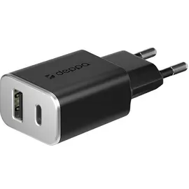 Зарядное устройство Deppa 11393 (USB Type-C), черный