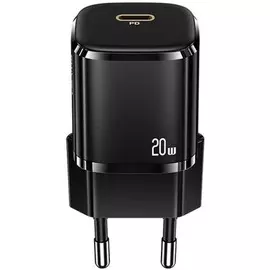 Зарядное устройство Usams GaN mini CC124TC01 чёрный