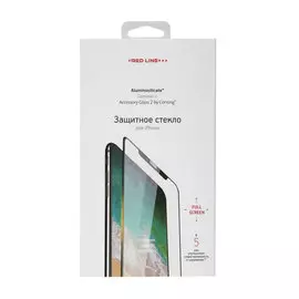 Защитное стекло Red Line Corning Full Screen для Apple iPhone 12 mini, чёрная рамка