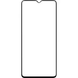 Защитное стекло Red Line для Oppo A15 чёрная рамка