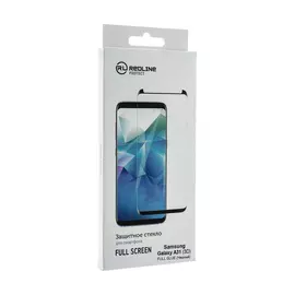 Защитное стекло Red Line Full Screen (3D) для Samsung Galaxy A31, чёрная рамка