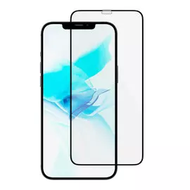 Защитное стекло uBear Extreme Nano для Apple iPhone 12 Pro Max, чёрная рамка