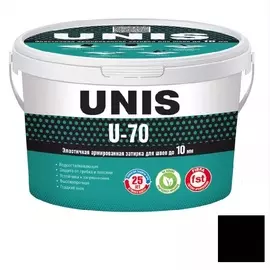 Затирка Unis u-70 черный с15 2 кг