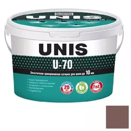 Затирка Unis u-70 шоколад с11 2 кг