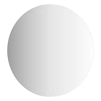 Зеркало Defesto led-подсветка 25w теплый свет d 80 см