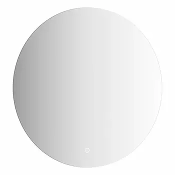 Зеркало Defesto Opti 15W с LED-подсветкой, сенсорный выключатель, нейтральный свет D60 см