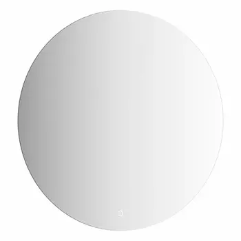Зеркало Defesto Opti 18W с LED-подсветкой, сенсорный выключатель, нейтральный свет D70 см