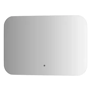 Зеркало Defesto Opti 60x40 17W с LED-подсветкой, ИК выключатель, теплый свет