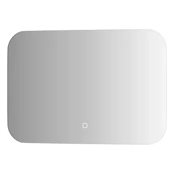 Зеркало Defesto Opti 60x40 17W с LED-подсветкой, сенсорный выключатель, теплый свет