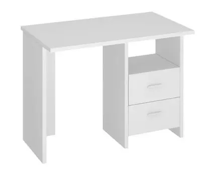 Компьютерный стол Парсиваль Т (77, 60, Прямые, Белый, 100/130)
