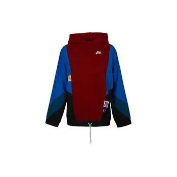 Женская флисовая толстовка с капюшоном Nike Icon Clash, красная CJ2030-677 L