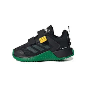 Adidas LEGO x Sport Infant Black Green Детские кроссовки Core-Black Equipment-Yellow FZ5444 26