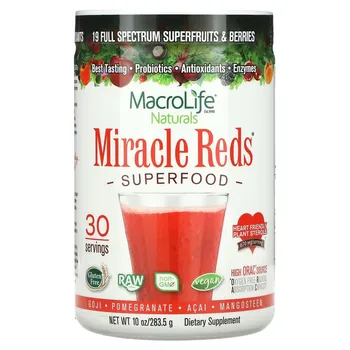 Добавка на Основе Сердечных Антиоксидантов Macrolife Naturals, 283,5 г