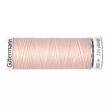 01 Нить Sew-all для всех материалов, 200м, 100% п/э Gutermann 748277 (658 розовая карамель)