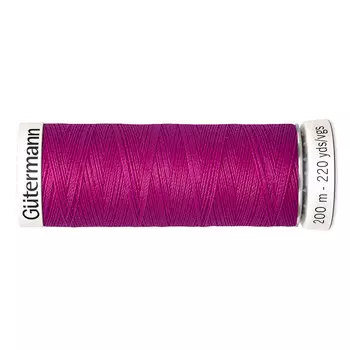 01 Нить Sew-all для всех материалов, 200м, 100% п/э Gutermann 748277 (877 мальва)