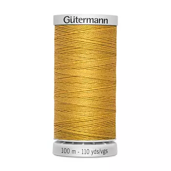 03 Нить Extra Strong M 782 суперкрепкая, 100м, 100% п/э Gutermann 724033 (968 золотой)
