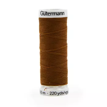 01 Нить Sew-all для всех материалов, 200м, 100% п/э Gutermann 748277 (019 грецкий орех)