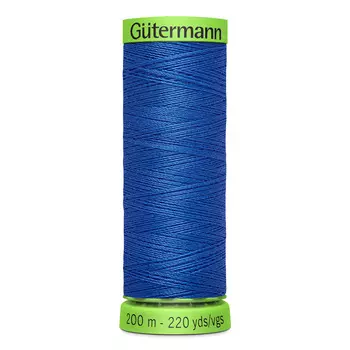 04 Нить Extra Fine 150 для особо деликатных тканей, 200м, 100% п/э Gutermann 744581 (959 голубой королевский)