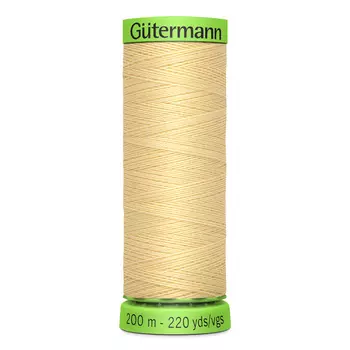 04 Нить Extra Fine 150 для особо деликатных тканей, 200м, 100% п/э Gutermann 744581 (325 шампань)