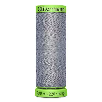 04 Нить Extra Fine 150 для особо деликатных тканей, 200м, 100% п/э Gutermann 744581 (040 пепельно-серый)