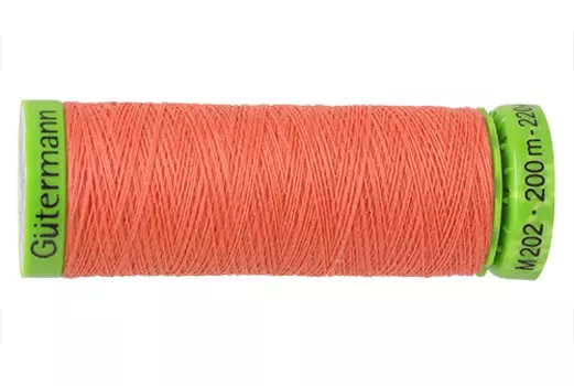 04 Нить Extra Fine 150 для особо деликатных тканей, 200м, 100% п/э Gutermann 744581 (896 грейпфрутовый)