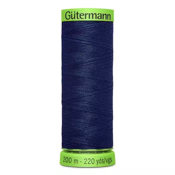 04 Нить Extra Fine 150 для особо деликатных тканей, 200м, 100% п/э Gutermann 744581 (011 т.синий)