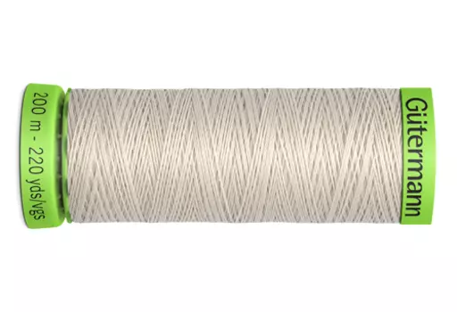 04 Нить Extra Fine 150 для особо деликатных тканей, 200м, 100% п/э Gutermann 744581 (299 св.серо-бежевый)