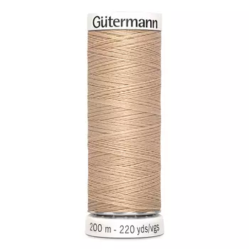 01 Нить Sew-all для всех материалов, 200м, 100% п/э Gutermann 748277 (170 кэмел)