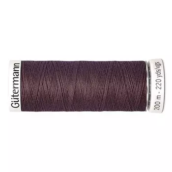 01 Нить Sew-all для всех материалов, 200м, 100% п/э Gutermann 748277 (883 т.горький шоколад)