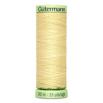 02 Нить Top Stitch для отстрочки, 30м, 100% п/э Gutermann 744506 (325 шампань)