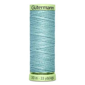 02 Нить Top Stitch для отстрочки, 30м, 100% п/э Gutermann 744506 (331 пыльно серо-бирюзовый)