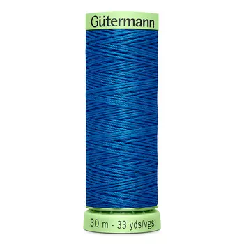 02 Нить Top Stitch для отстрочки, 30м, 100% п/э Gutermann 744506 (311 пыльно-синий)
