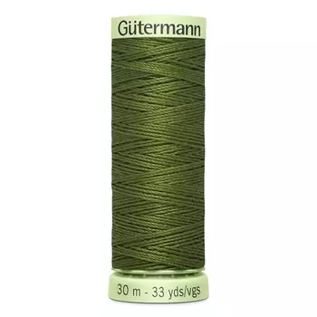 02 Нить Top Stitch для отстрочки, 30м, 100% п/э Gutermann 744506 (585 т.папоротник)