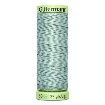 02 Нить Top Stitch для отстрочки, 30м, 100% п/э Gutermann 744506 (297 бело-мятный)