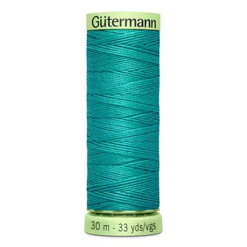 02 Нить Top Stitch для отстрочки, 30м, 100% п/э Gutermann 744506 (235 изумрудный)