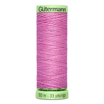 02 Нить Top Stitch для отстрочки, 30м, 100% п/э Gutermann 744506 (211 нежно сиренево-розовый)